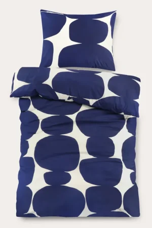 Betrouwbaar NOUS Kids katoenen dekbedovertrek kinder blauw (120x150 cm)