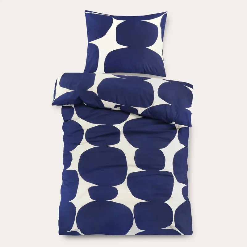 Betrouwbaar NOUS Kids katoenen dekbedovertrek kinder blauw (120x150 cm)