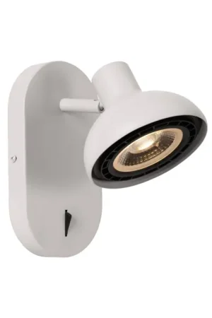 Lucide SENSAS Muurlamp Wit, 1-licht Superprijs