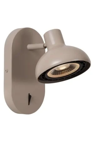 Must-Have Lucide SENSAS Muurlamp Beige, 1-licht