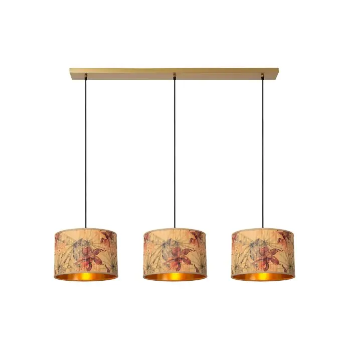 Korting Lucide TANSELLE Hanglamp Kleurrijk, 3-lichts