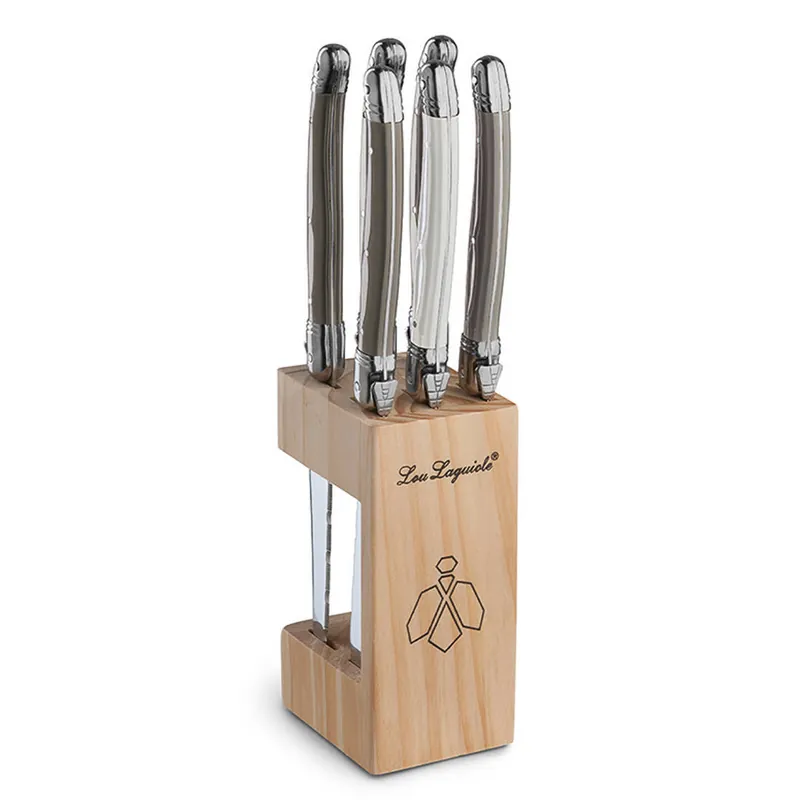 Lou Laguiole steakmes Tradition (set van 6) Shop Nu