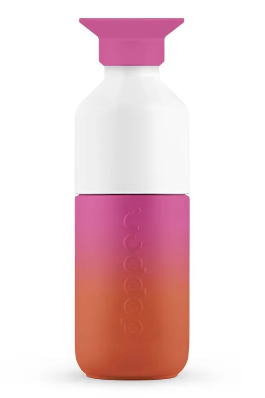 Finale Uitverkoop Dopper Steel Drinkfles - Stainless steel - Sunrise Yellow - 350 ml