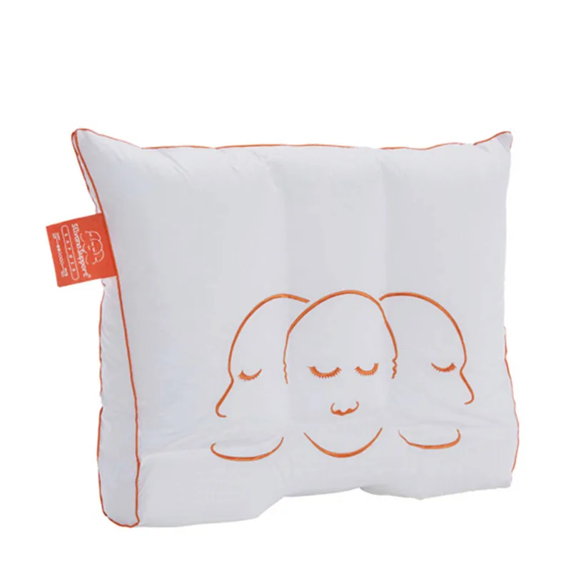 Hete Deal Silvana synthetisch hoofdkussen zacht (Support Oranje) (60x70 cm)