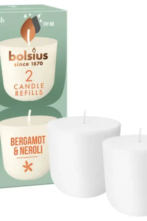 Koopje Bolsius cleanlight Refill - Bergamot & Neroli