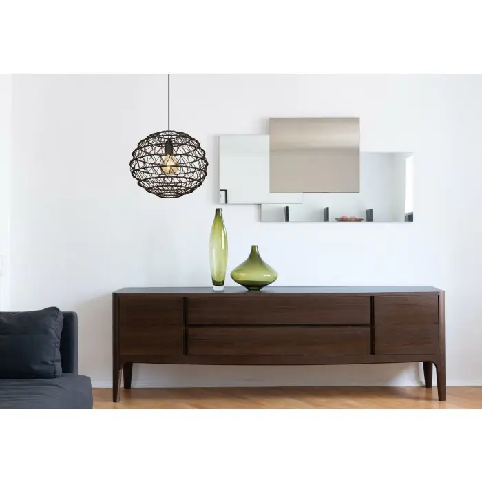 Globo SENNI Hanger Zwart, 1-licht Koopje
