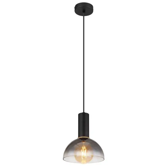 Gratis Retour Globo CLASSIS Hanger Zwart, 1-licht