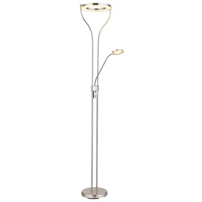 Tijdelijk Beschikbaar Globo EBRO Uplighter LED Chroom, 1-licht