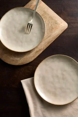 Goedkoop NOUS Living Natural ontbijtbord (Ø21 cm) (set van 2)