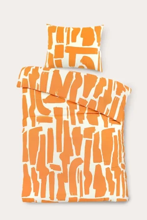 Weekendaanbieding NOUS Living katoenen dekbedovertrek 1 persoons (140x220 cm)