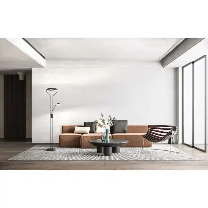 Gecertificeerd Fischer & Honsel Davos Uplighter LED Zwart, 1-licht