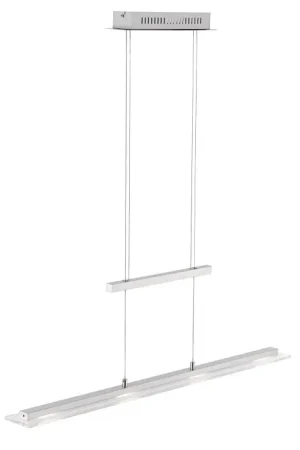 Direct Beschikbaar Fischer & Honsel Tenso TW Hanglamp LED Nikkel mat, 1-licht