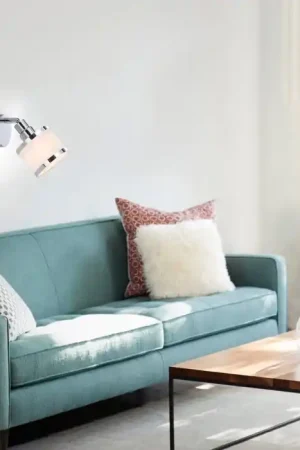 Leuchten-Direkt ACCOR Muurlamp Zilver, 1-licht Alleen Vandaag