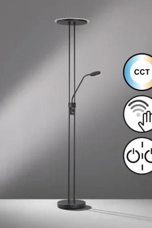 Fischer & Honsel Driva Uplighter LED Zwart, 1-licht Lage Prijs