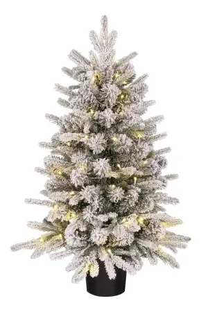 Black Box verlichte decoratieboom Grimshaw dual LED (h90xd61 cm) Actieprijs