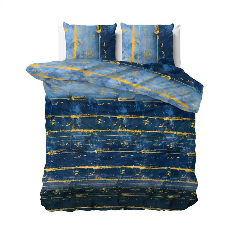 Nieuw Sleeptime polyester-katoenen dekbedovertrek lits-jumeaux (240x220 cm)