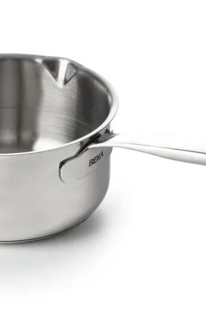 Betrouwbaar Beka Steelpan Maestro RVS met 2 giettuiten ø 16 cm / 1.6 liter - geschikt voor alle warmtebronnen