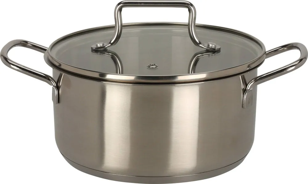 Cookinglife Kookpan Essential Steel RVS Ø 18 cm - 1.9 liter - geschikt voor alle warmtebronnen Beperkt Aanbod