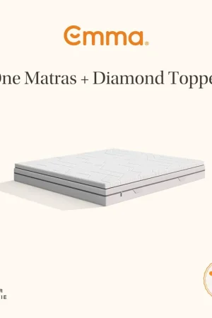Korting Emma One matras bundel + Diamond topper 120x200