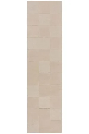 Flair Rugs vloerkleed wol Checkerboard Modern (230x60 cm) Laatste Kans