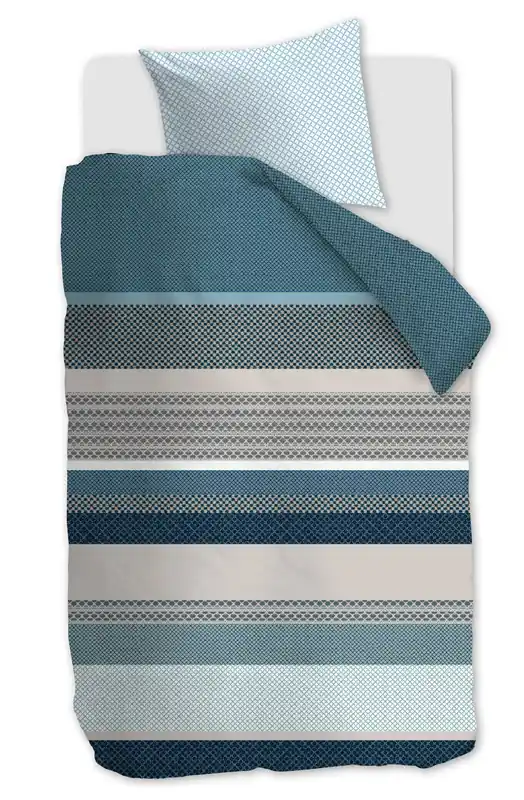 Dagaanbieding Beddinghouse katoen satijnen dekbedovertrek 1 persoons (140x220 cm)