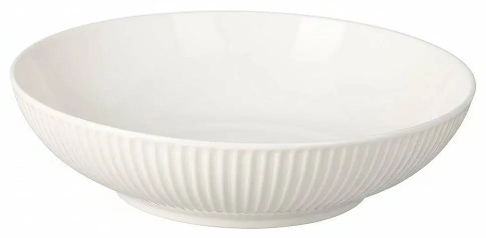 Beperkte Voorraad Cookinglife Diepe borden / Pastaborden Siaki New Bone - Porselein ø 20 cm - 6 Stuks