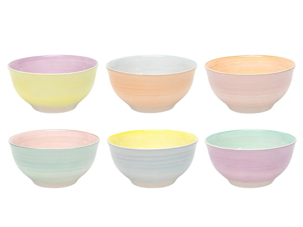Hoge Kwaliteit Cookinglife Kleine Kommen Pastel Harmony ø 12 cm - 6 Stuks