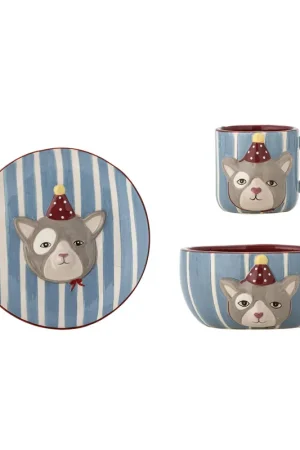 Hoge Kwaliteit Bloomingville Mini serviesset Party (set van 3)