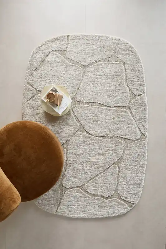 Bestel Nu Studio LIVIT vloerkleed zand (230x160 S cm)