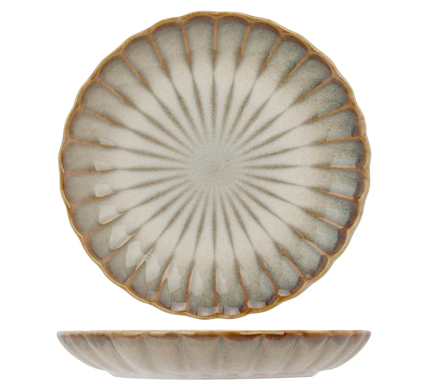 Weekendaanbieding Cosy & Trendy Ontbijtborden / Dessertborden - Astera Pearl Beige - ø 21 cm - 4 Stuks