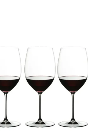 Riedel Wijnglazenset - Rode Wijnglazen - Veritas - Cabernet / Merlot + Wine Friendly Decanter Populair