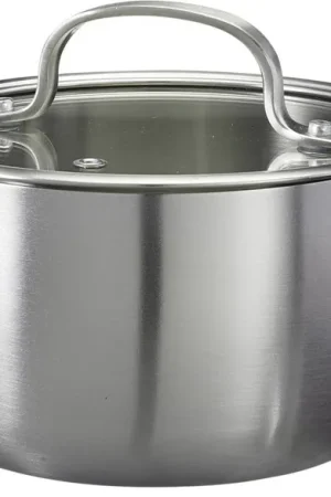 Cookinglife Kookpan Signature Steel - RVS - ø 16 cm / 1.2 Liter - geschikt voor alle warmtebronnen Actieprijs