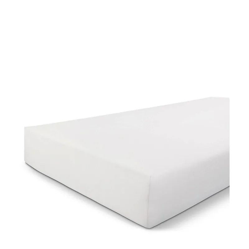 Walra jersey hoeslaken - wit (tot 30 cm) (200/210 cm) Nieuw