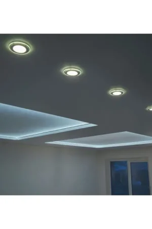 Voordeelprijs Trio ARGUS Inbouw verlichting - Set van 3 LED Chroom, 6-lichts, Afstandsbediening, Kleurwisselaar