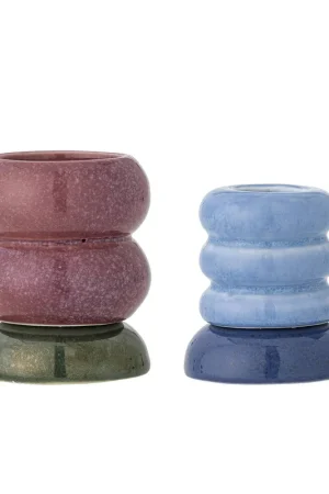 Speciale Aanbieding Bloomingville kandelaar / waxinelichthouder Tana (set van 2)