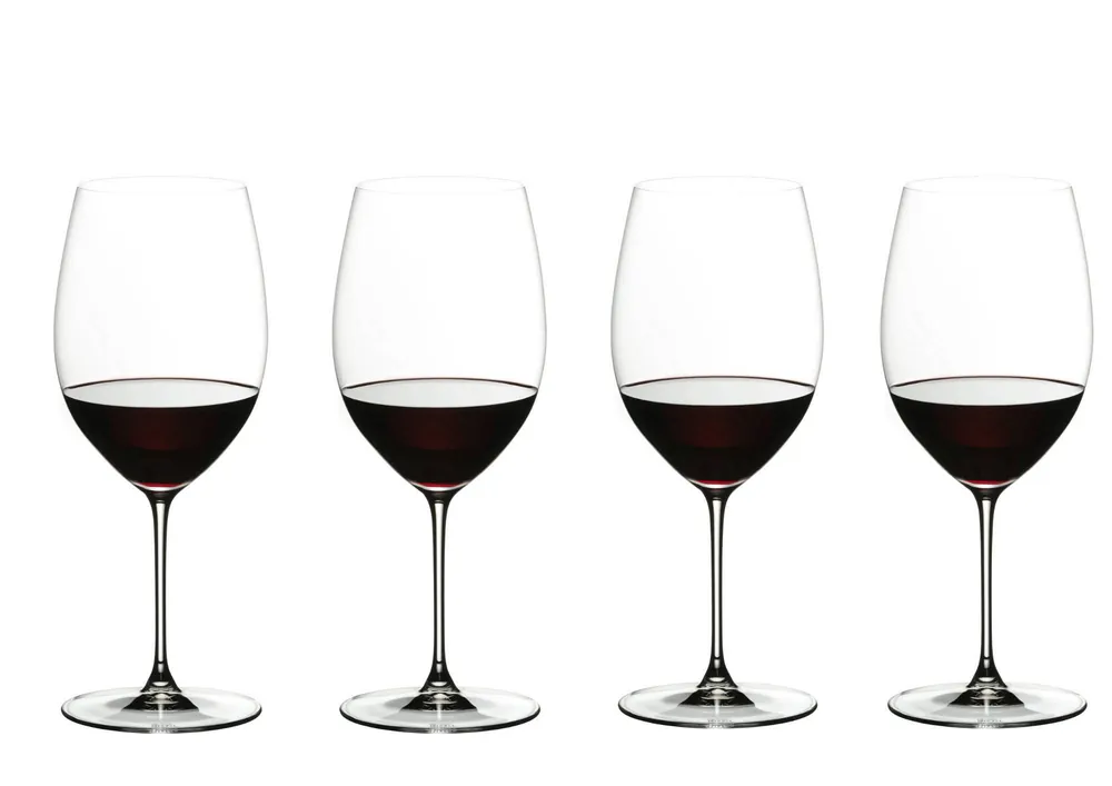 Riedel Wijnglazenset - Rode Wijnglazen - Veritas - Cabernet / Merlot - 709 ml - 4 Stuks Populair