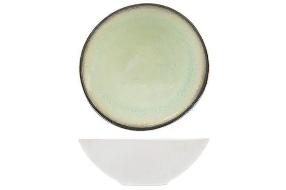Cosy & Trendy Kleine Schalen Fez Groen ø 18 cm - 4 Stuks Speciale Aanbieding