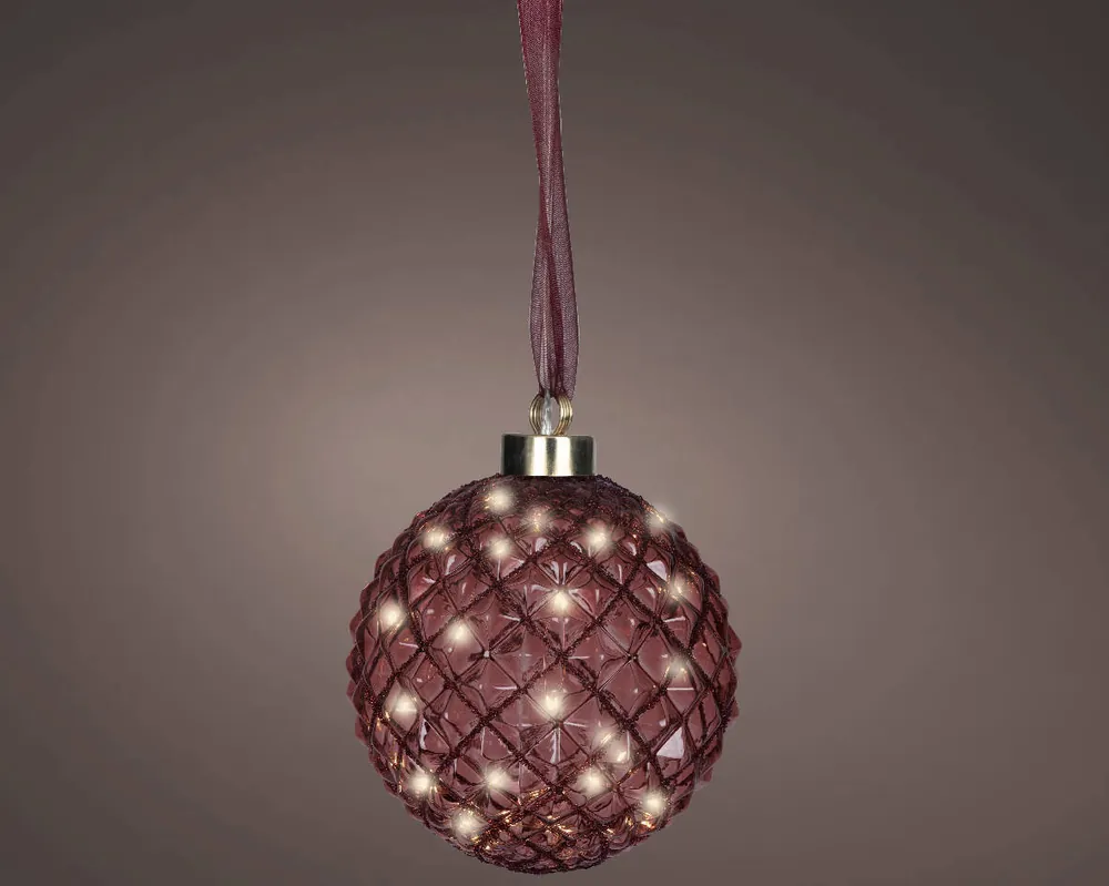Superprijs Lumineo micro LED bal - binnen - warm wit
