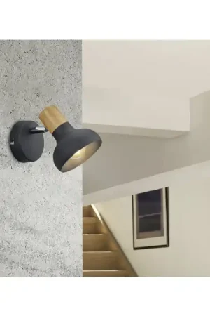 Must-Have Reality Latika Muurlamp Zwart, 1-licht