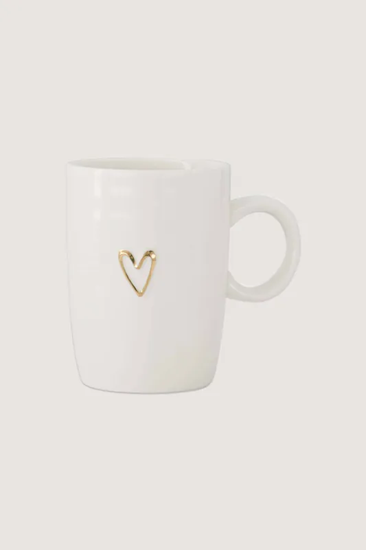Zusss koffiekopje met oor lijn Hartje (Ø7cm) Direct Beschikbaar