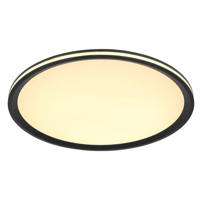 Koop Online Globo BELISSA Plafondpaneel LED Zwart, 1-licht