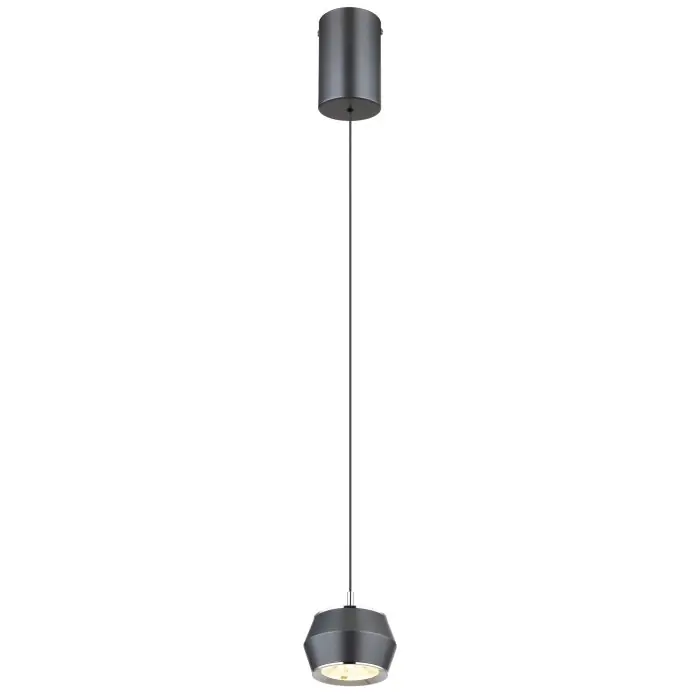 Globo MARTHY Hanger LED Grijs, 1-licht Hoge Kwaliteit