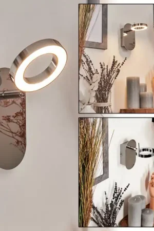 Premium Altamahaw Muurlamp LED Zilver, 1-licht