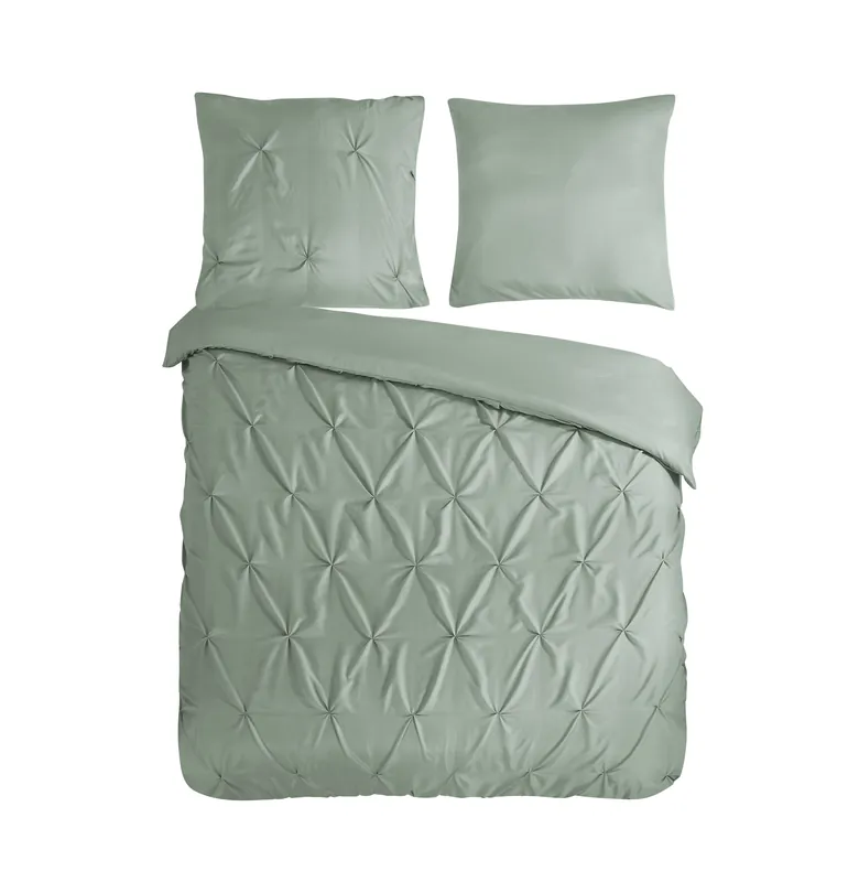 Pure polyester dekbedovertrek lits-jumeaux (240x220 cm) Aanbieding