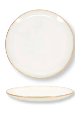 Merkproduct Salt & Pepper Ontbijtborden / Dessertborden Artisan Wit ø 20 cm - 4 Stuks