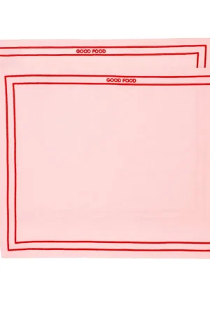 Vondels placemat GOOD FOOD (set van 2) Uitverkoop