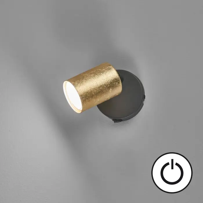Populair Fischer & Honsel Vano Muurlamp LED Zwart, 1-licht