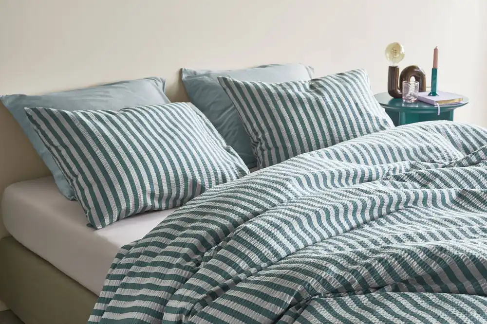 Weekendaanbieding Beddinghouse seersucker dekbedovertrek lits-jumeaux (240x220 cm)