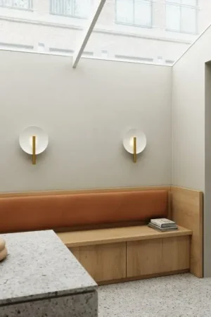 Design For The People by Nordlux FURIKO Muurlamp Messing, 1-licht Merkproduct