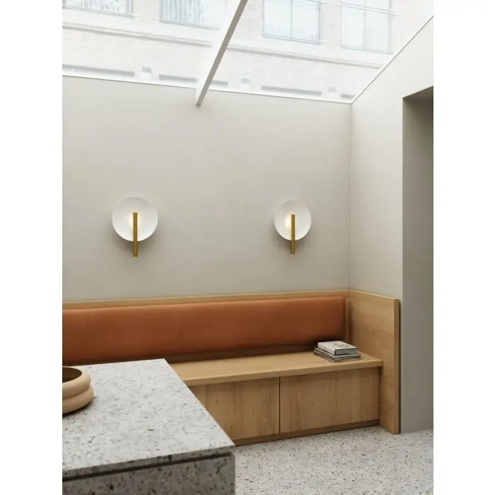 Design For The People by Nordlux FURIKO Muurlamp Messing, 1-licht Merkproduct